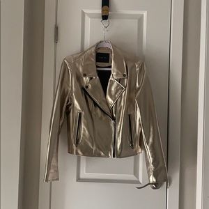 Gold metallic jacket